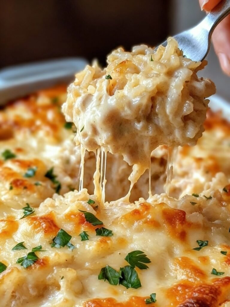 French Onion Chicken and Rice Bake Recipe