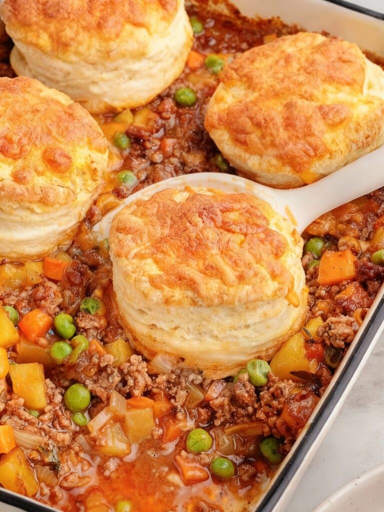 Ground Beef Pot Pie Recipe