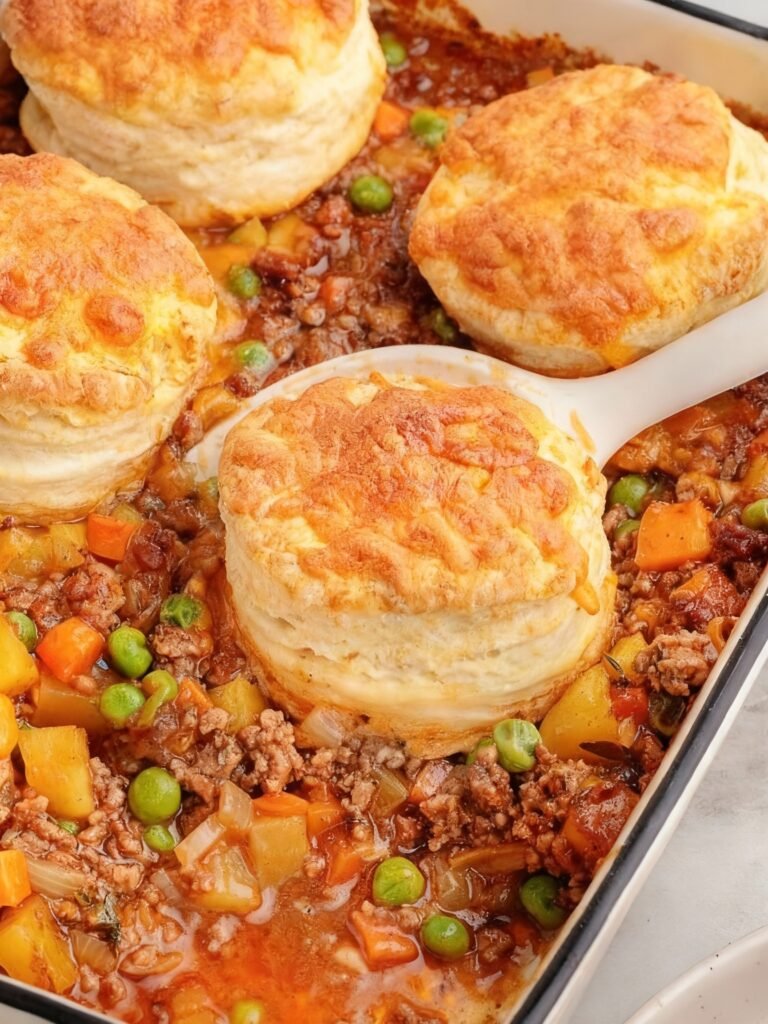 Ground Beef Pot Pie Recipe