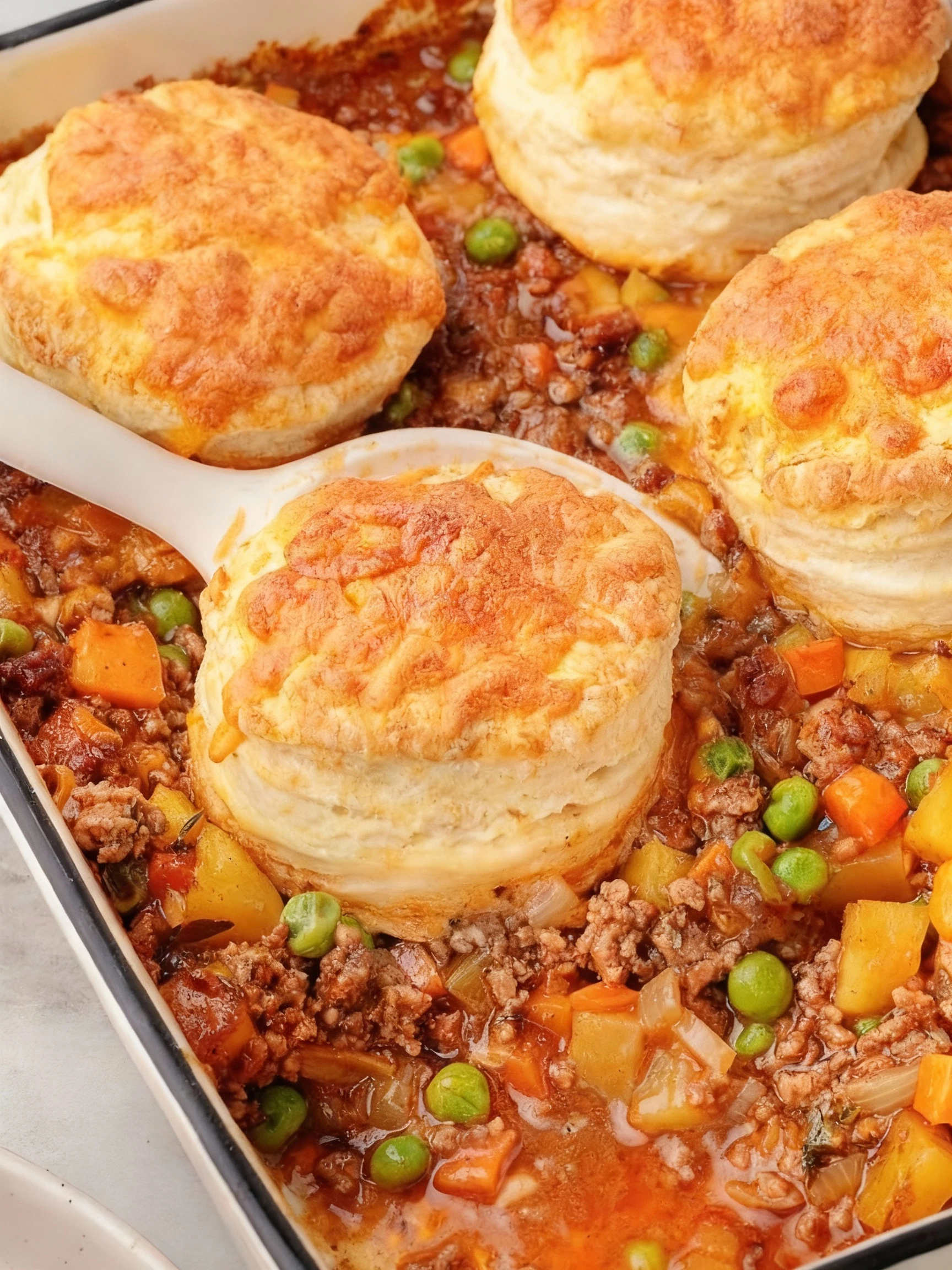 Ground Beef Pot Pie is pure finished