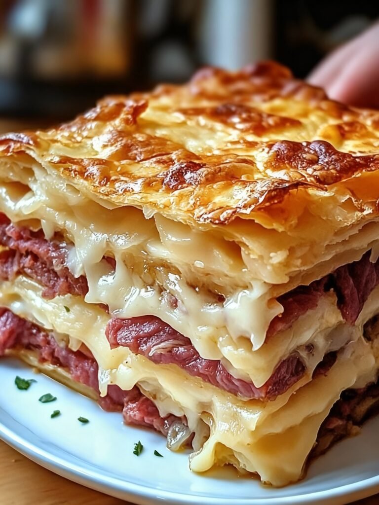 Homemade Reuben Bake Recipe