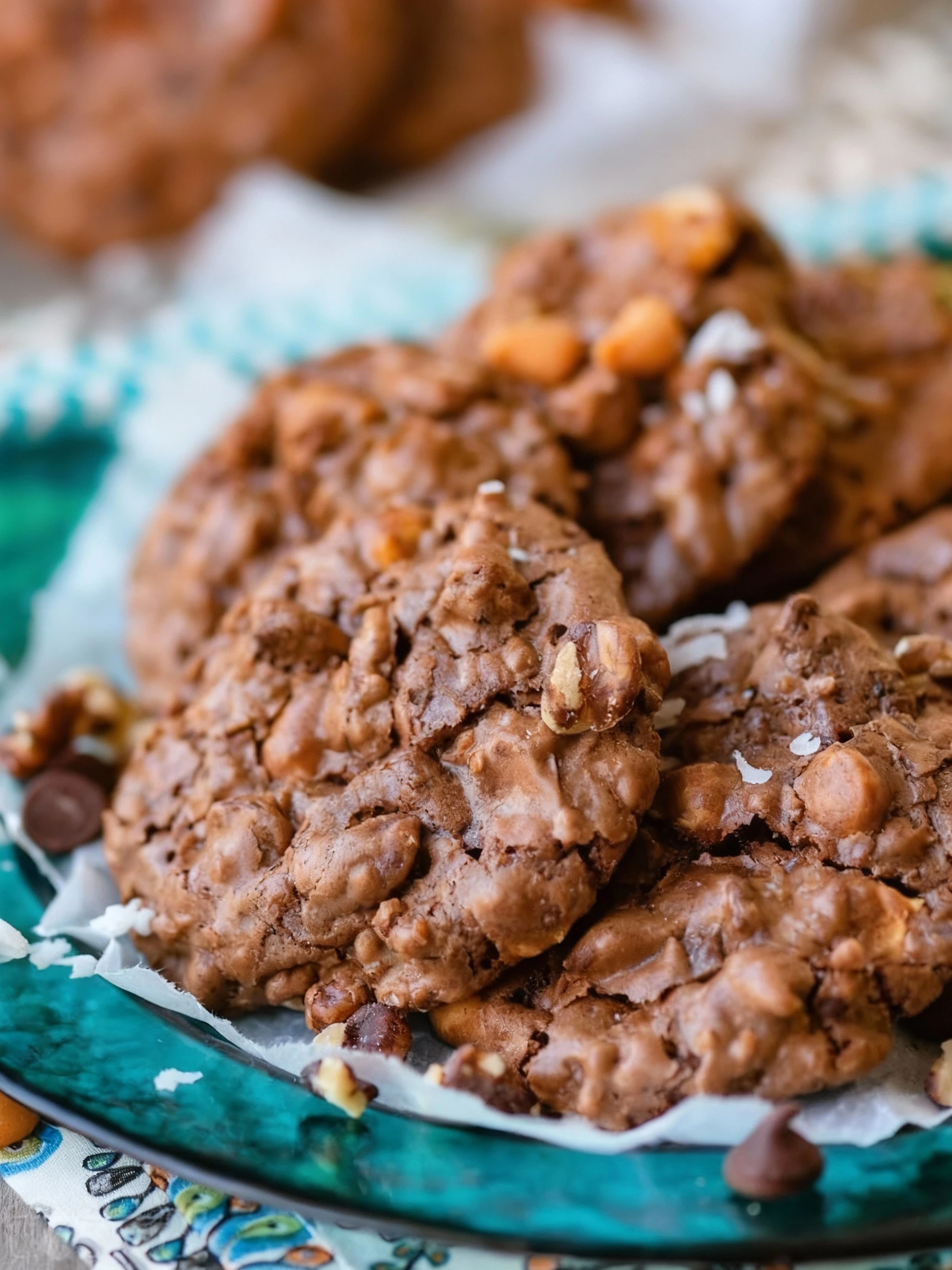 Magic Brownie Cookies finished