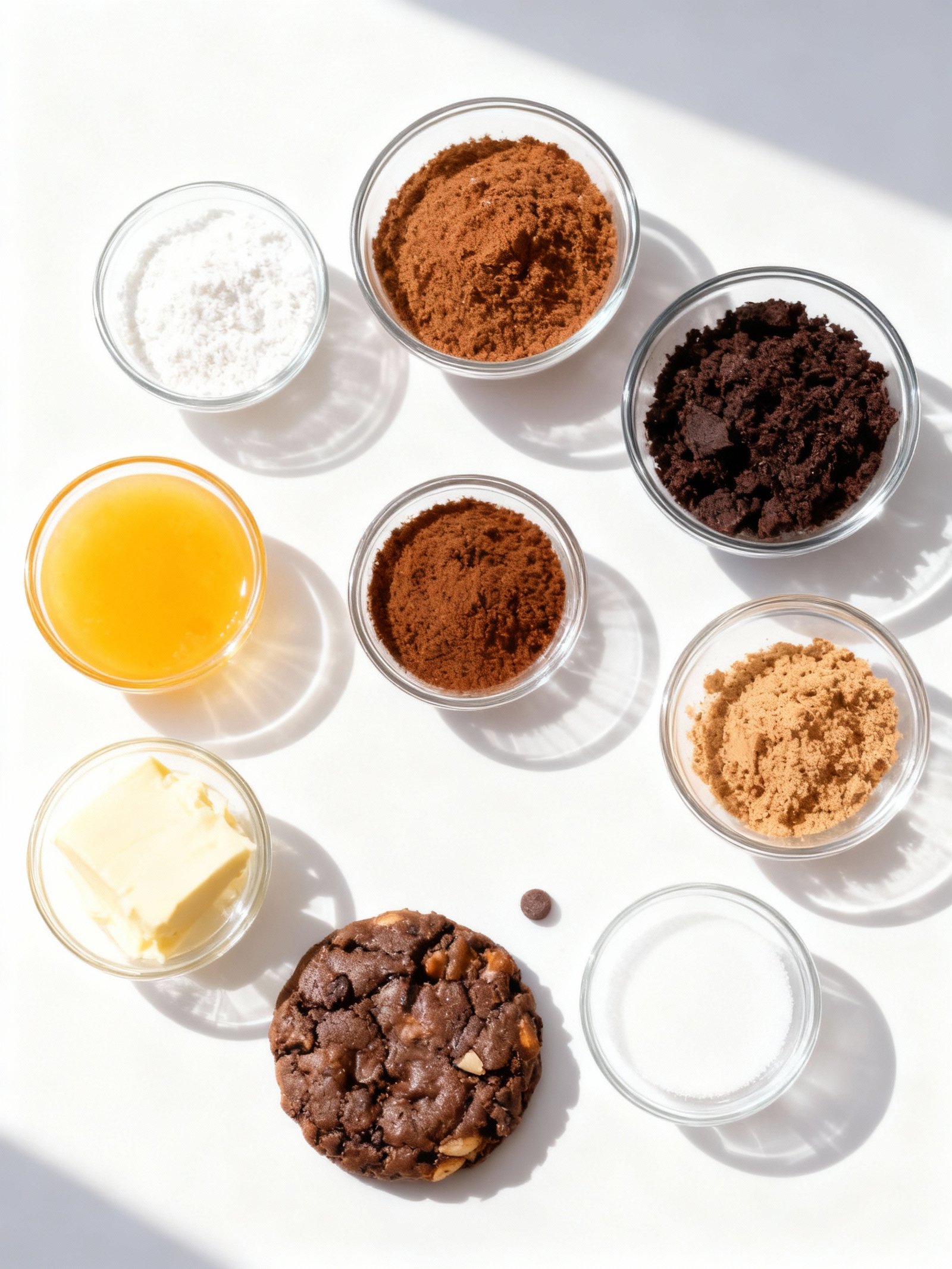 Magic Brownie Cookies ingredients