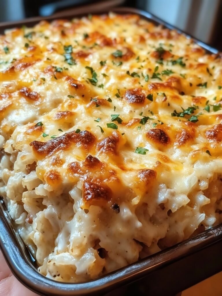 Mamaw’s Chicken and Rice Casserole Recipe