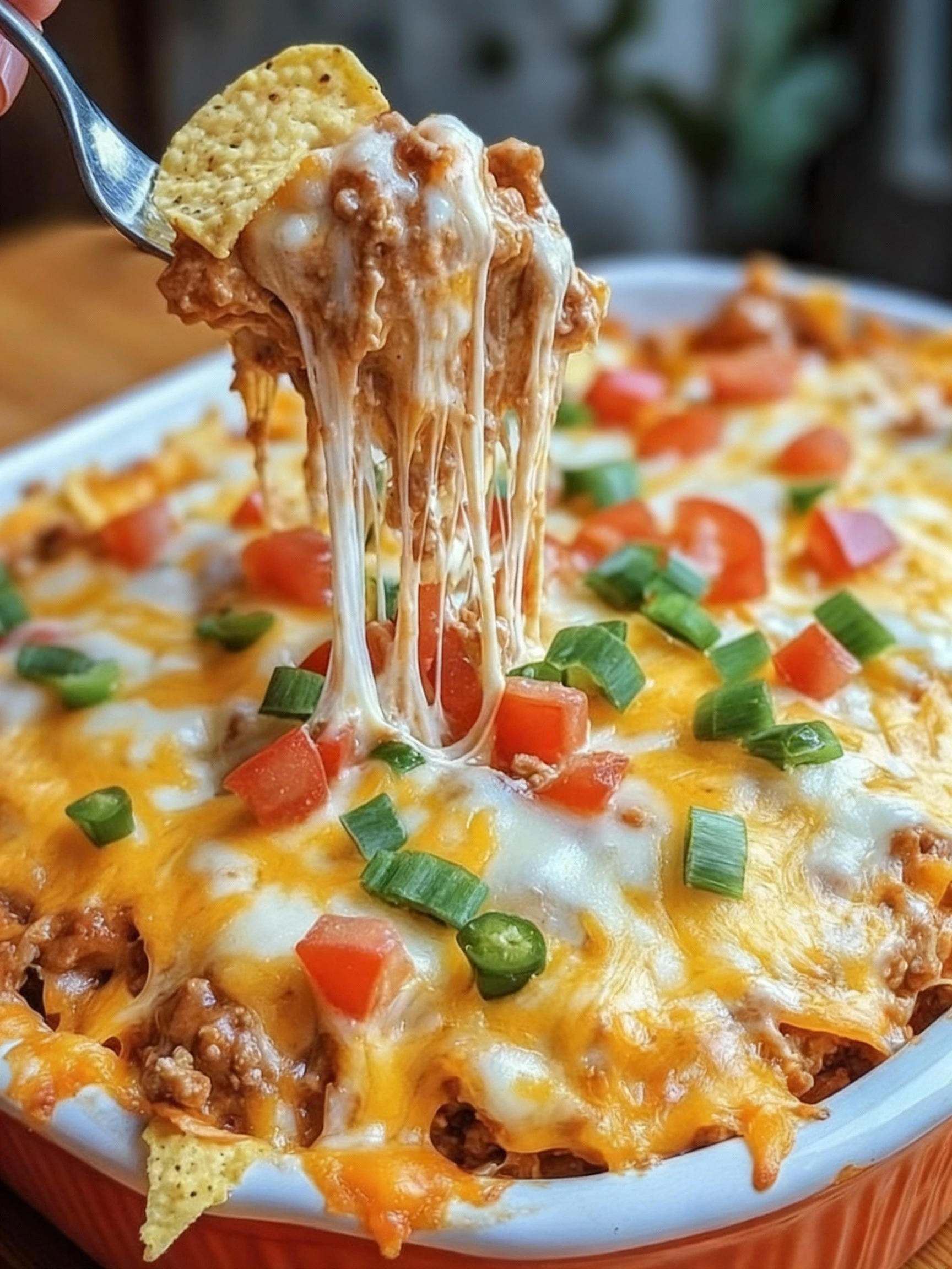 Mexican White Trash Casserole finished