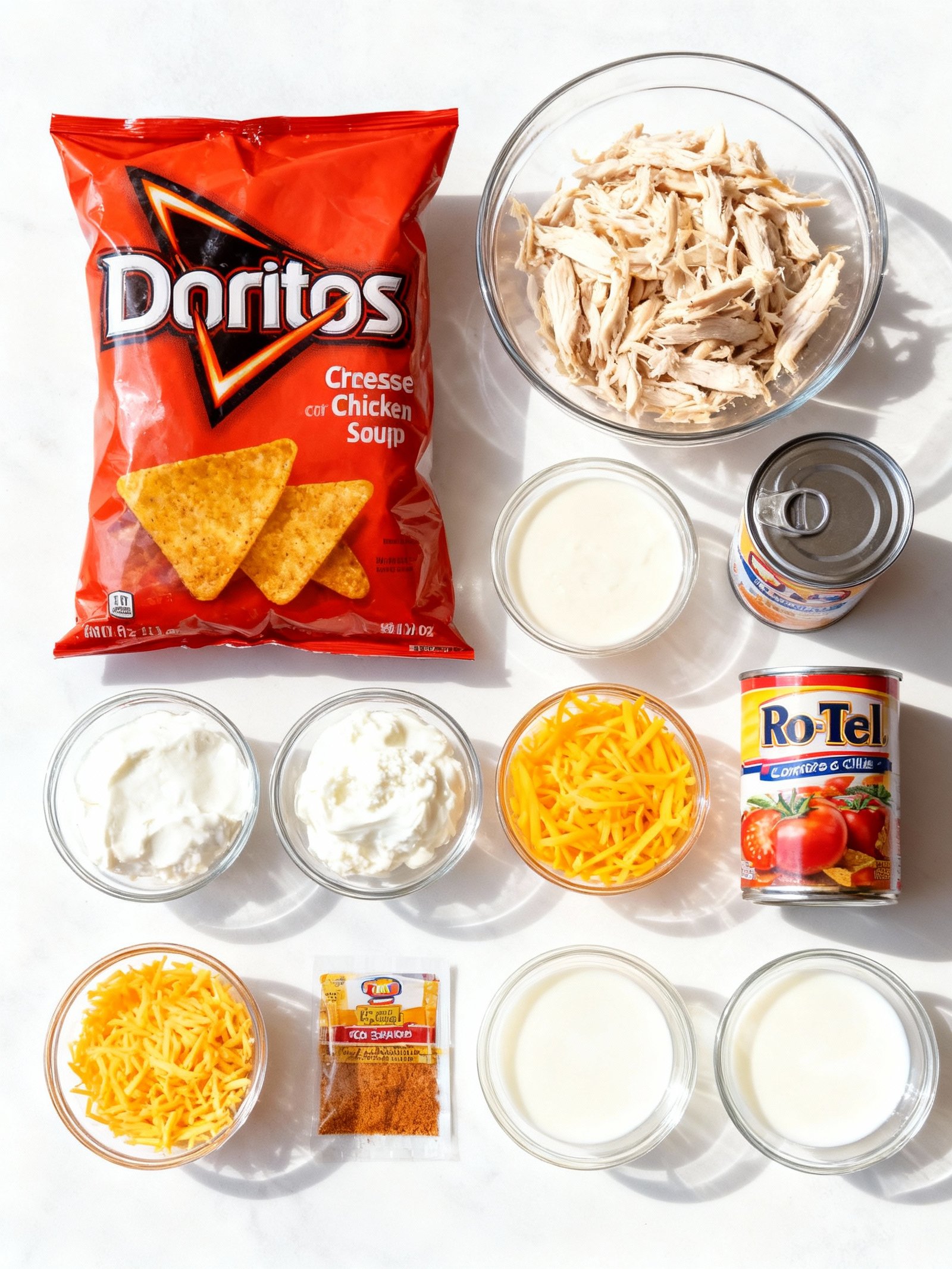 Mexican White Trash Casserole ingredients