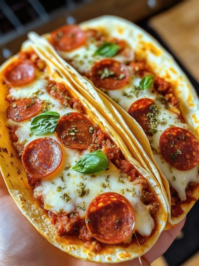 Pizza Tacos Recipe