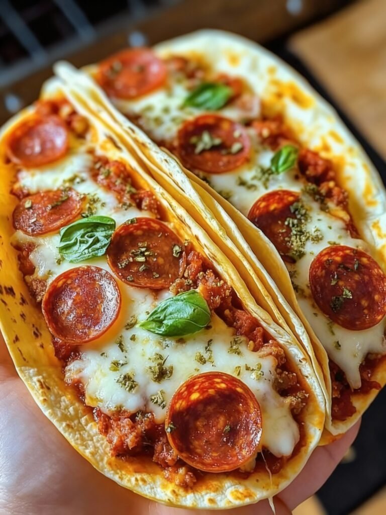 Pizza Tacos Recipe
