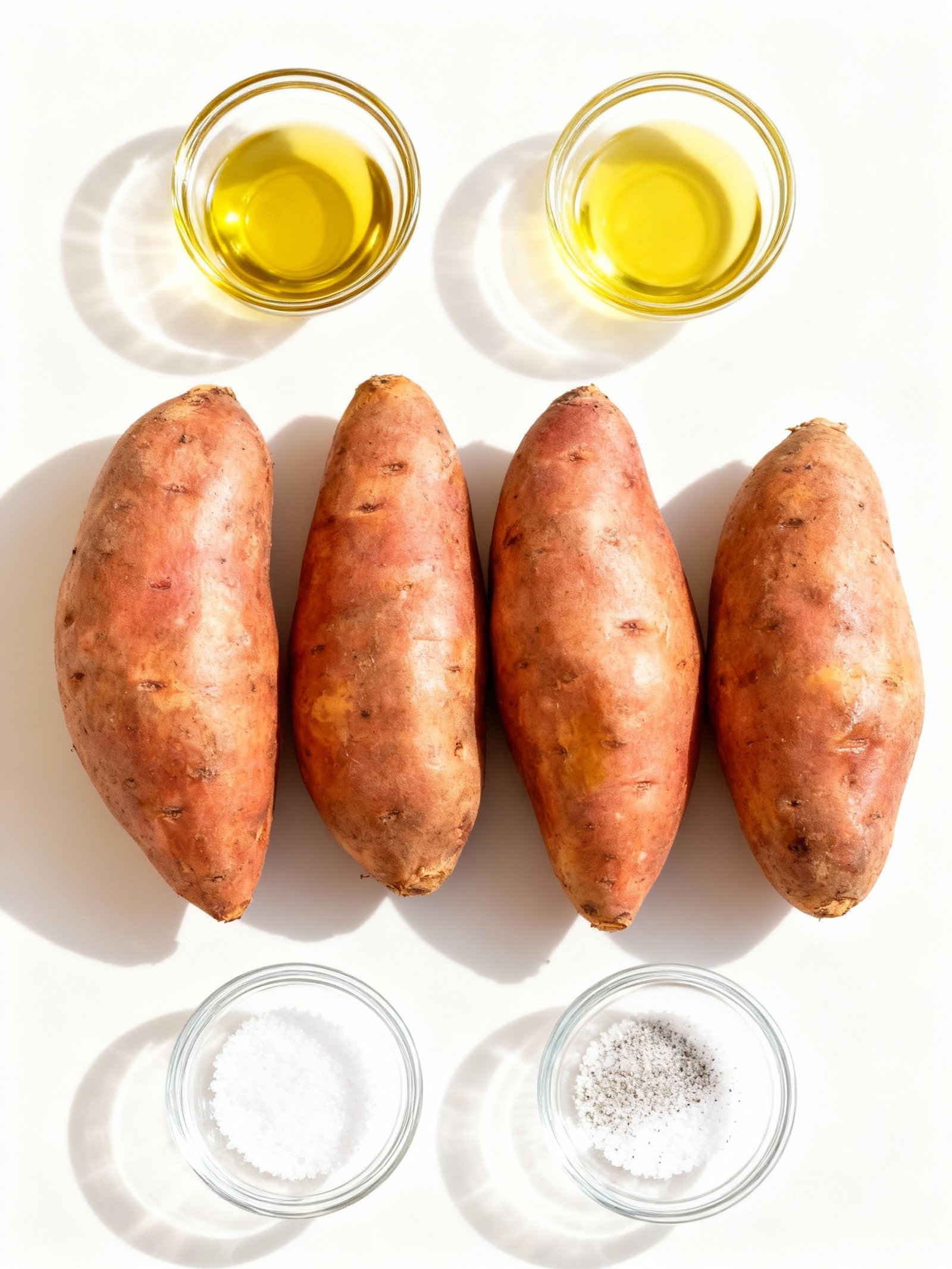 A perfectly Baked Sweet Potato is easier than you think ingredients