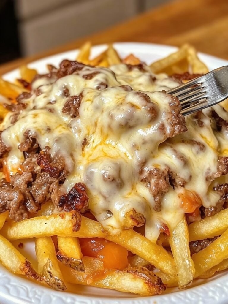 Philly Cheesesteak Fries Recipe