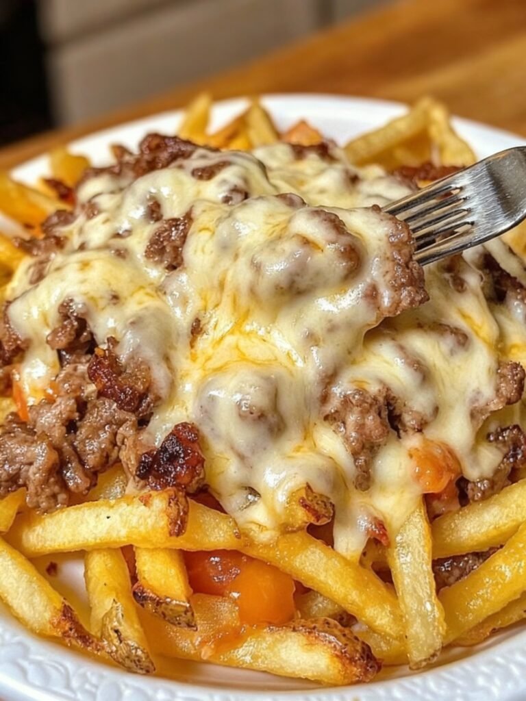 Philly Cheesesteak Fries Recipe