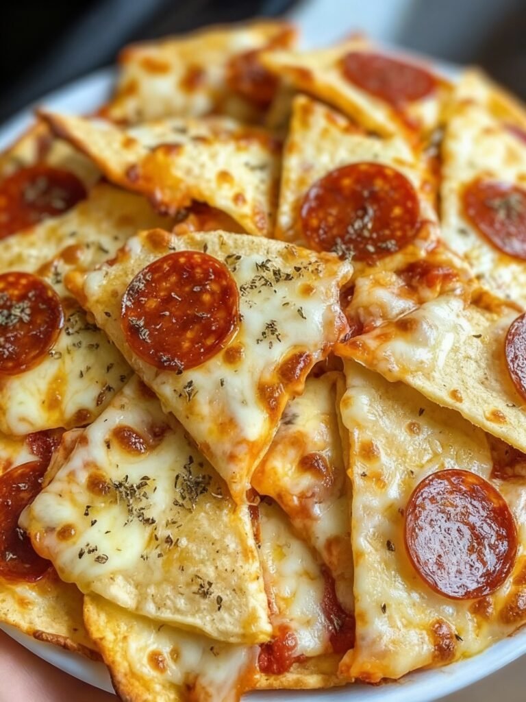 2 Ingredient Pizza Chips Recipe