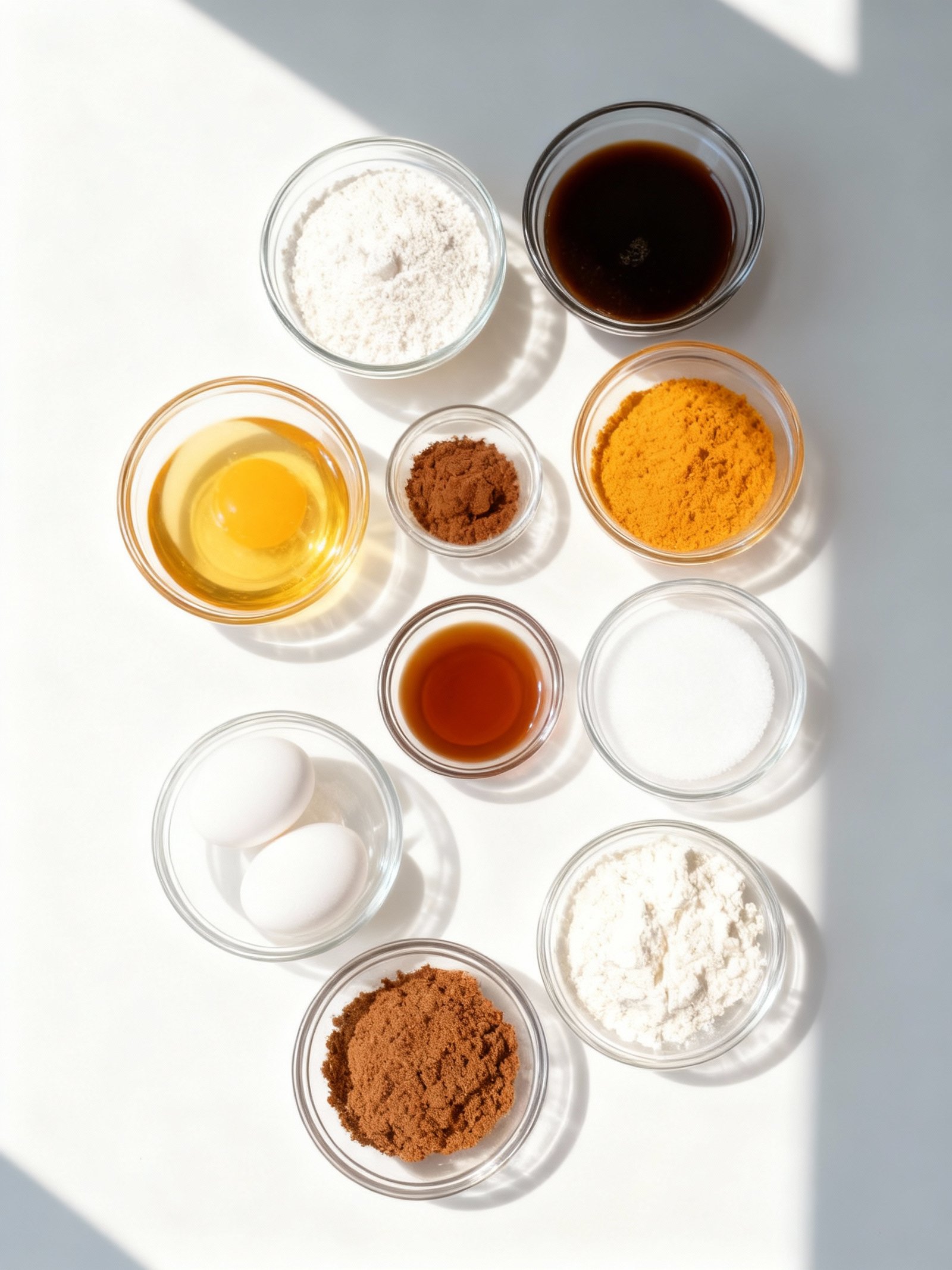 Pumpkin Cake ingredients