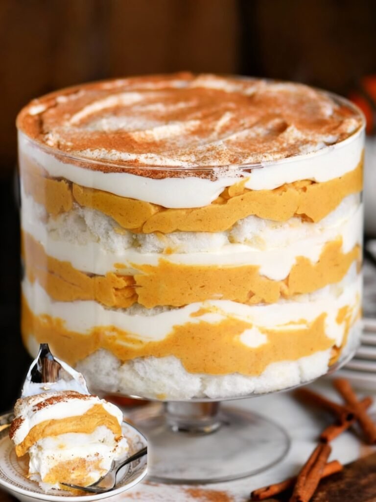 Pumpkin Cheesecake Trifle Recipe