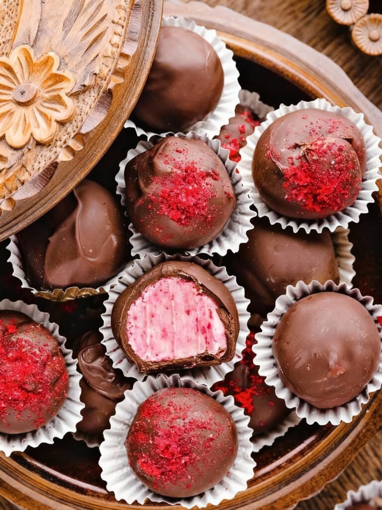 Raspberry Chocolate Truffles Recipe