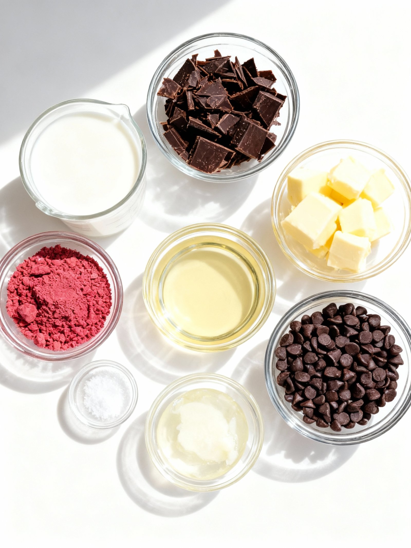 Quick and easy Raspberry Truffles ingredients