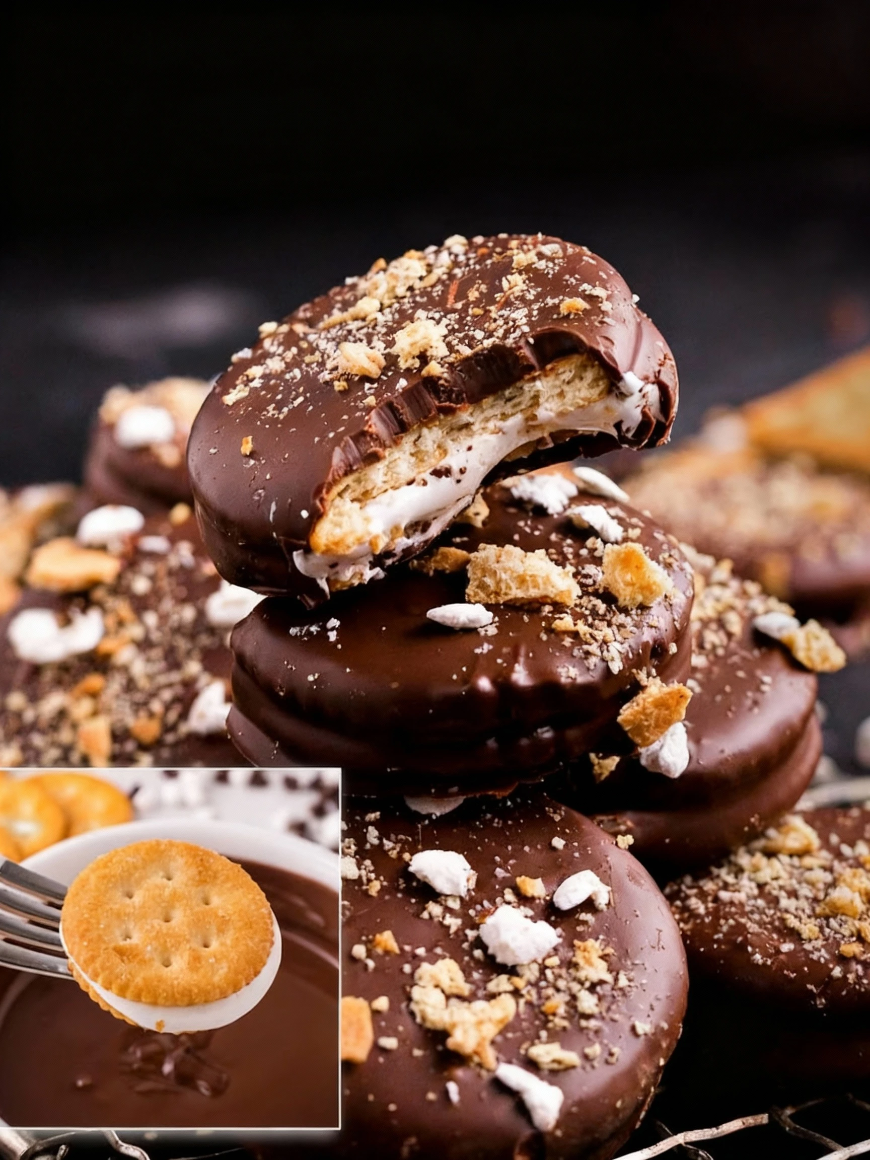 Ritz S mores Cookies finished