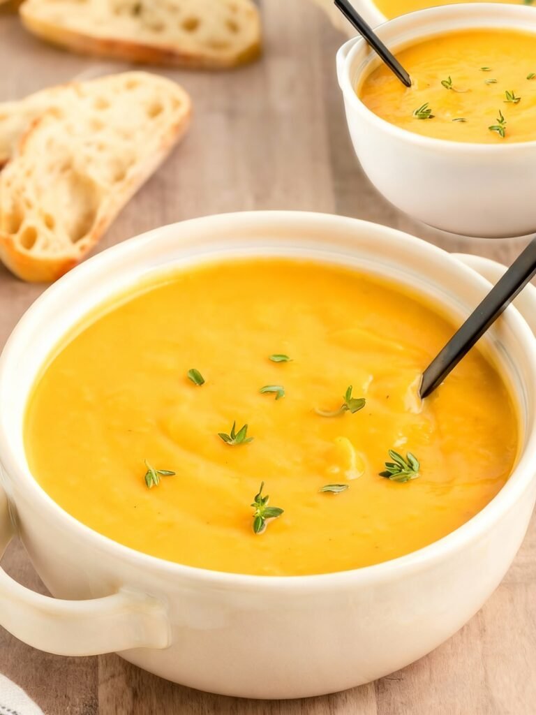 Roasted Butternut Squash Soup Recipe