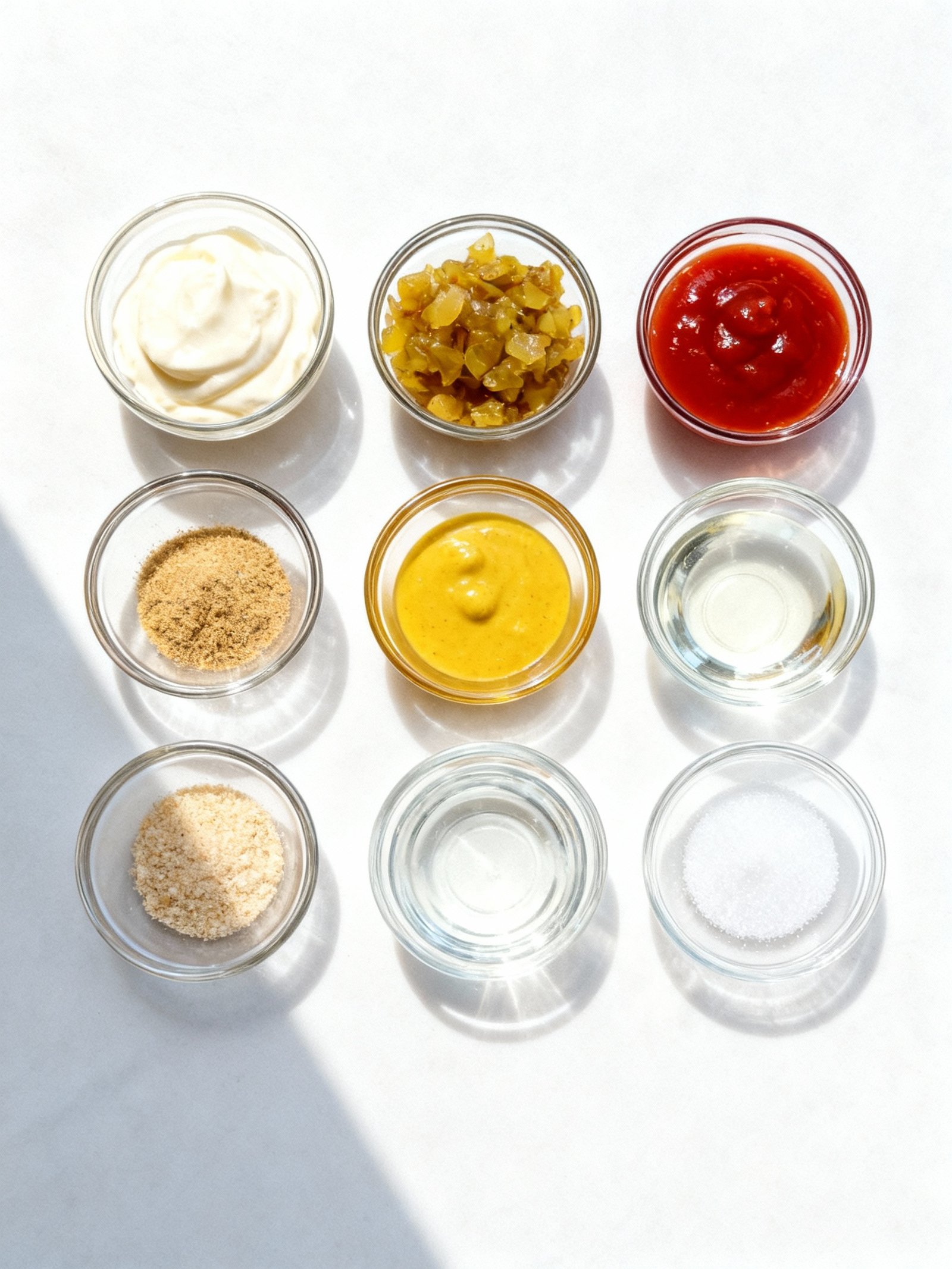 Secret Burger Sauce Recipe ingredients