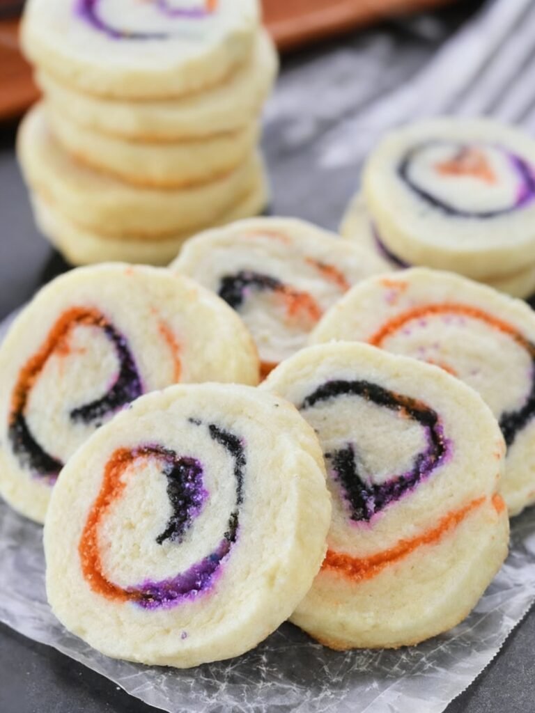 Fun and Festive Spiral Halloween Cookies Recipe