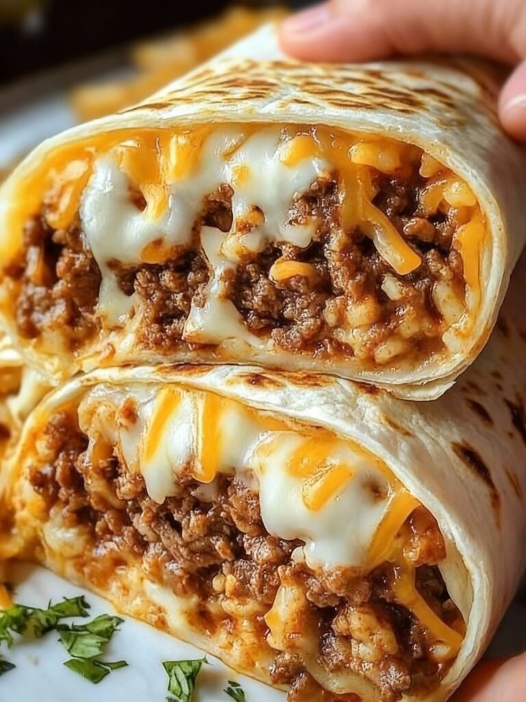 Taco Bell Beefy Melt Burrito Copycat Recipe