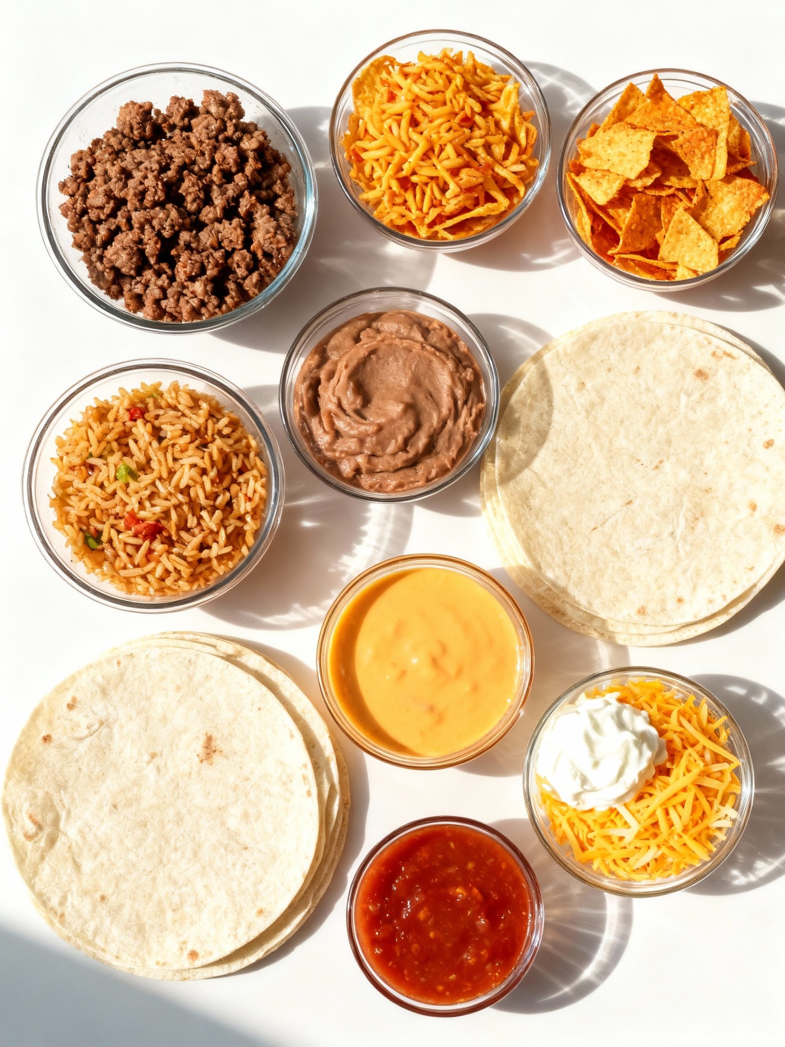 Taco Bell Beefy Melt Burrito ingredients