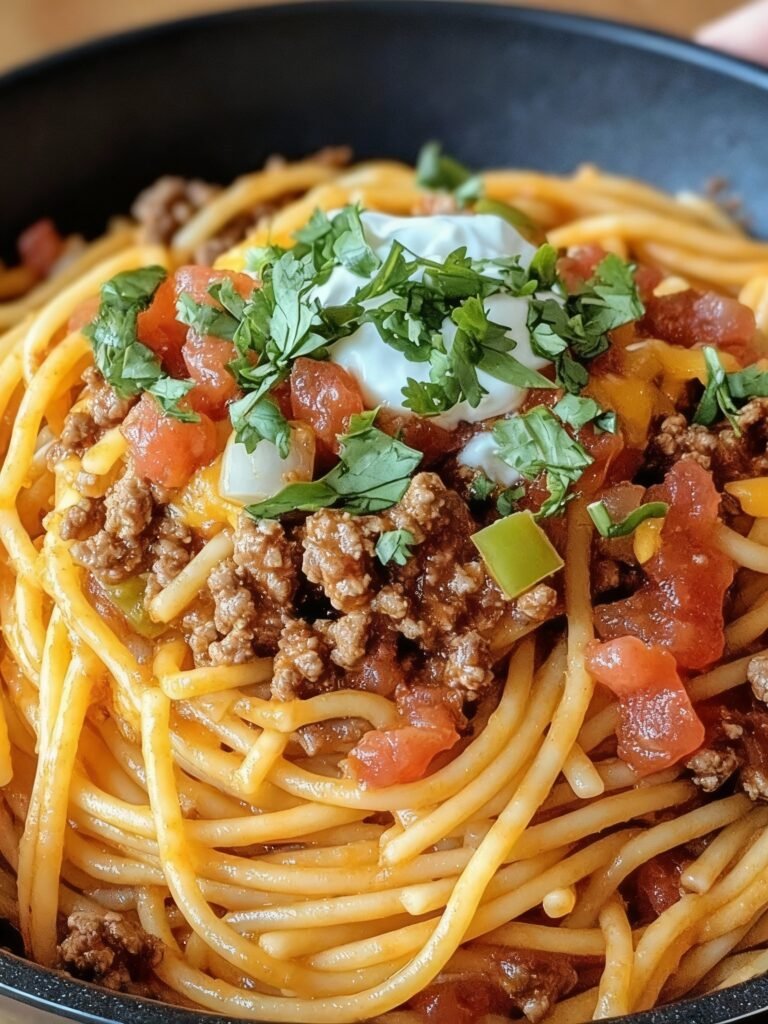 Taco Spaghetti Recipe