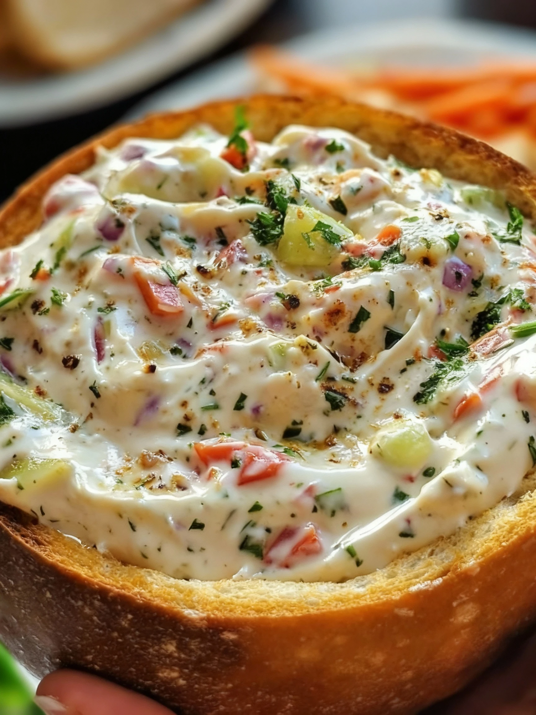 Veggie Cream Cheese finished