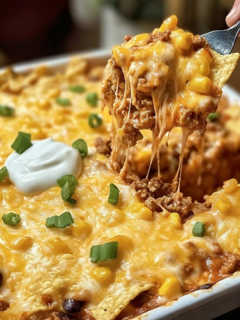 Walking Taco Casserole Recipe