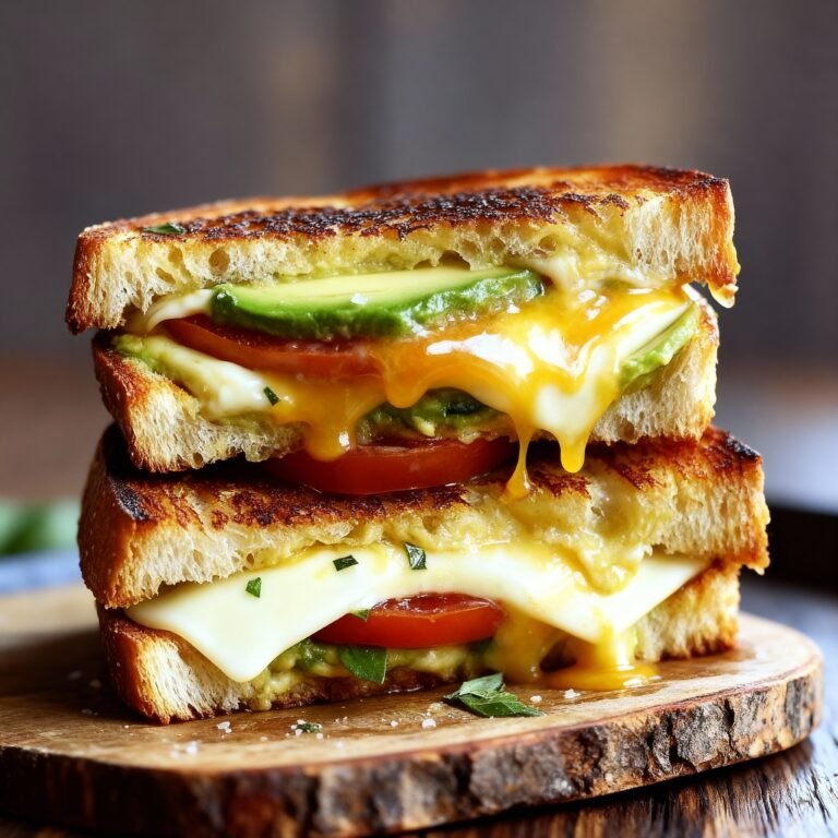 Avocado Grilled Cheese Sandwich Recipe