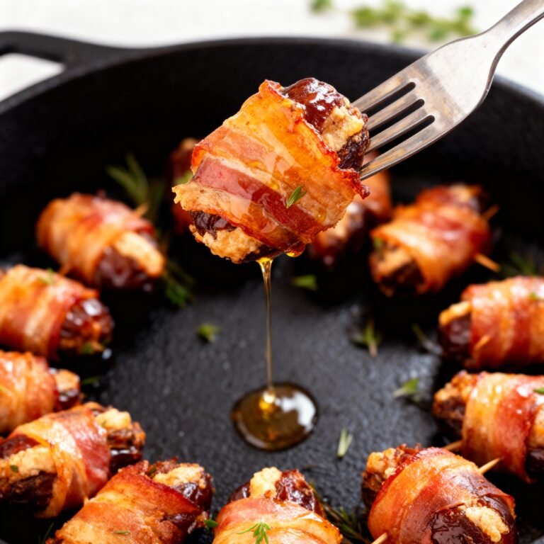 Bacon-Wrapped Dates Recipe