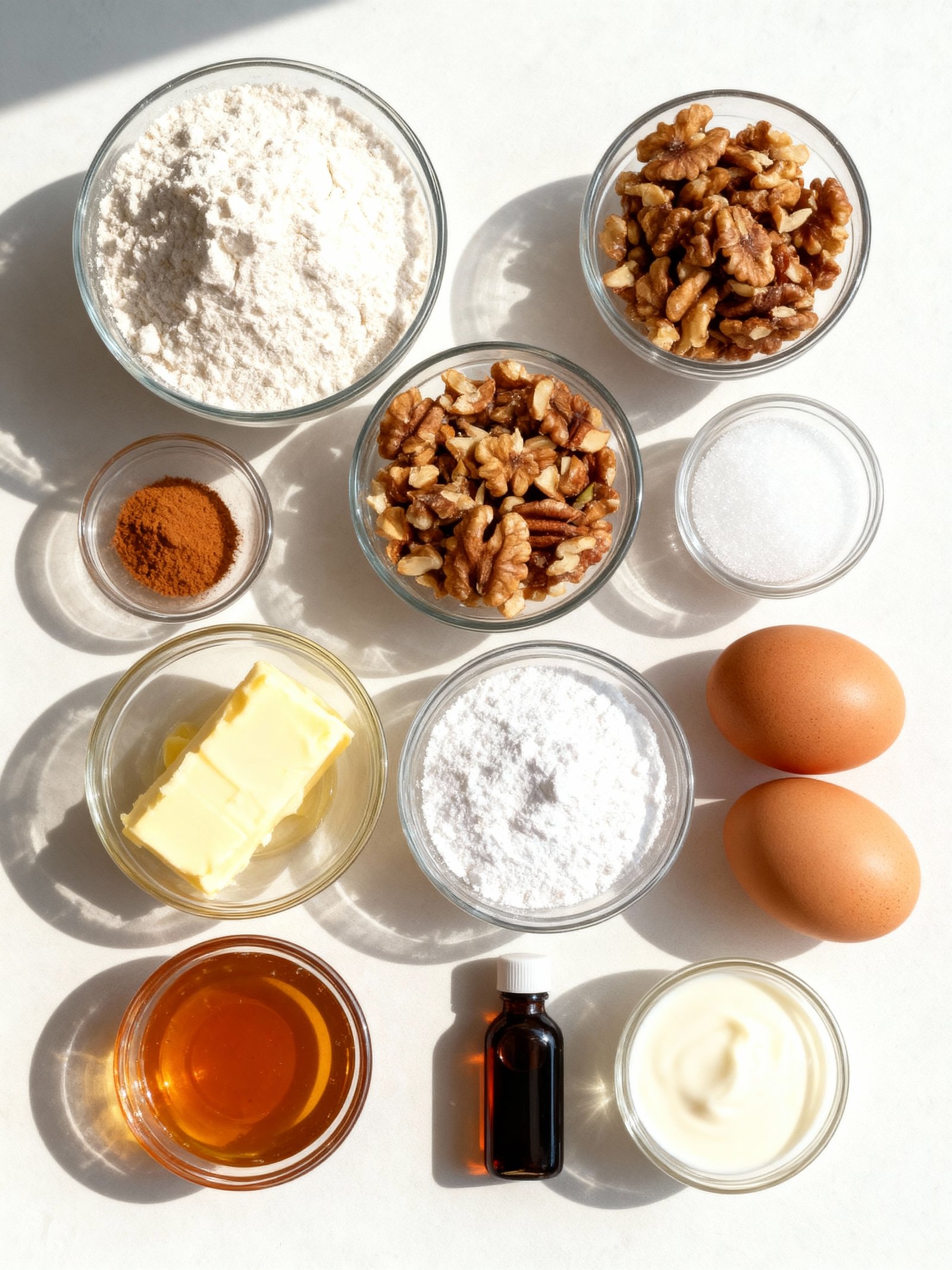 Baklava Cream Sandwich Cookies ingredients