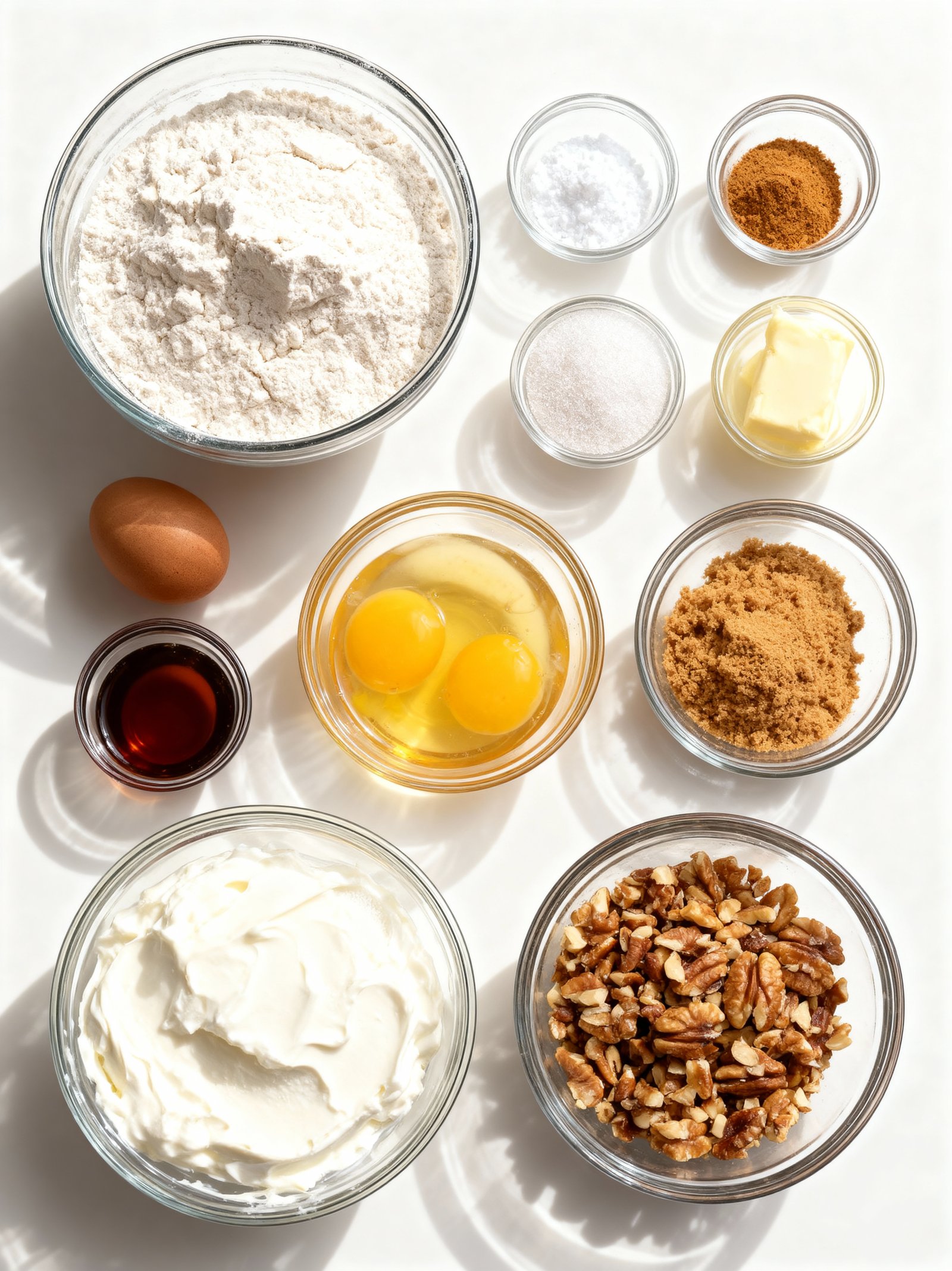 Banana Walnut Dream Cake ingredients