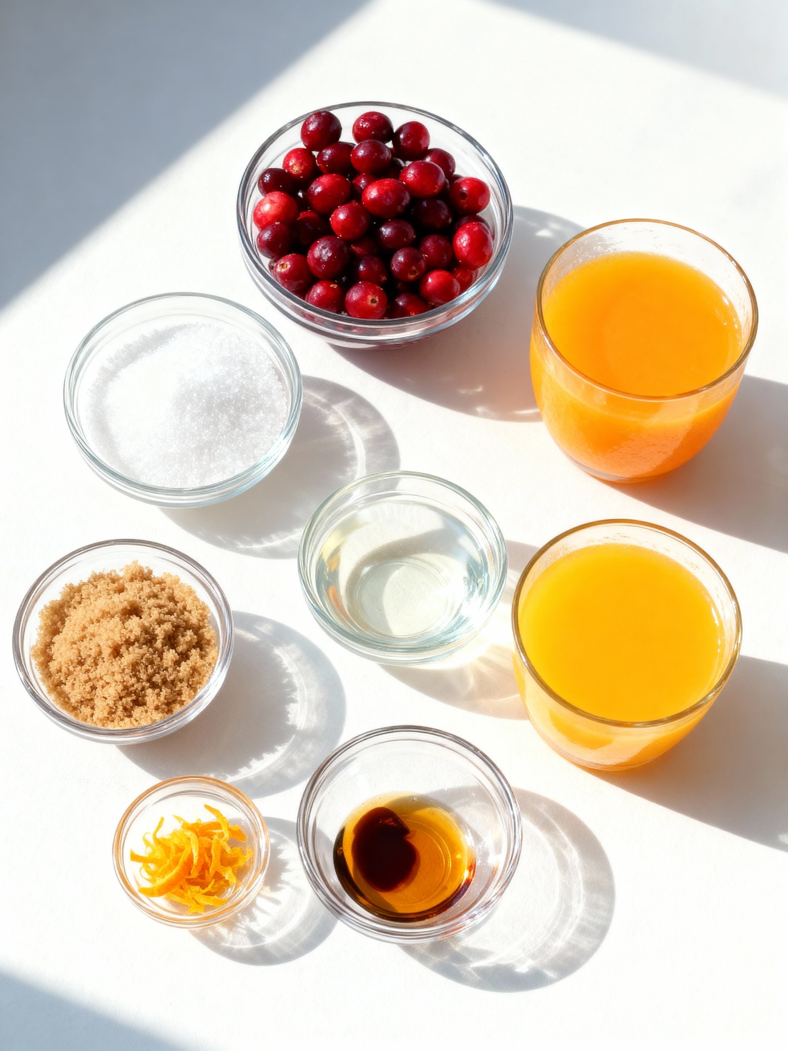 The BEST Cranberry Sauce ingredients