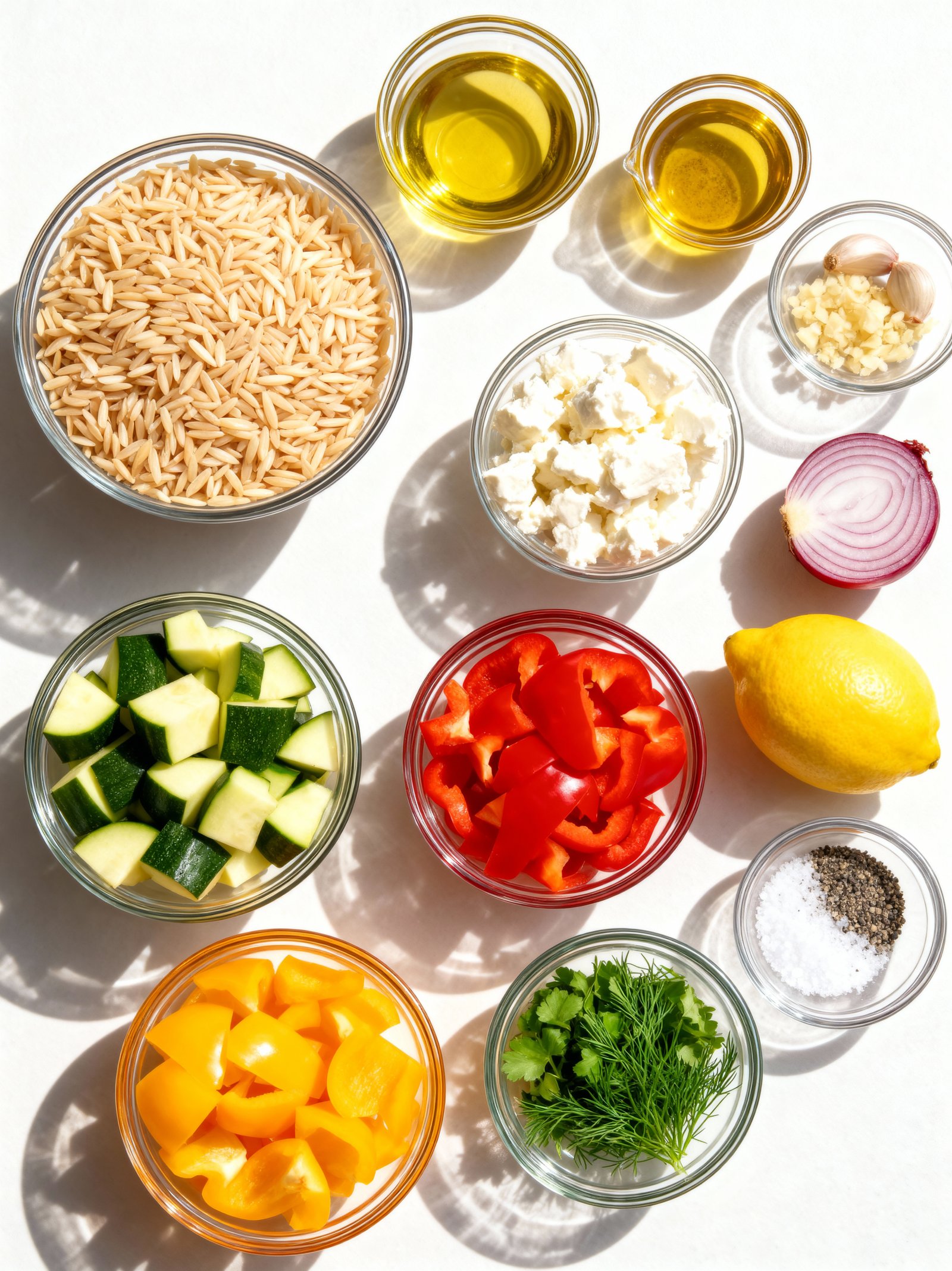 Best Orzo Dinner Recipe ingredients