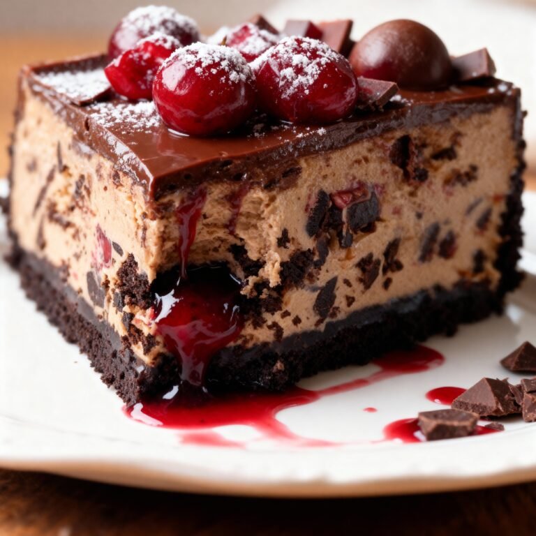 Black Forest Cheesecake Recipe