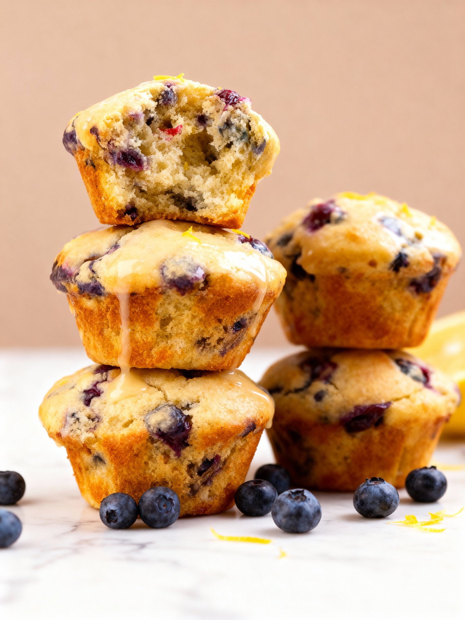 Blueberry Lemon Muffins finished