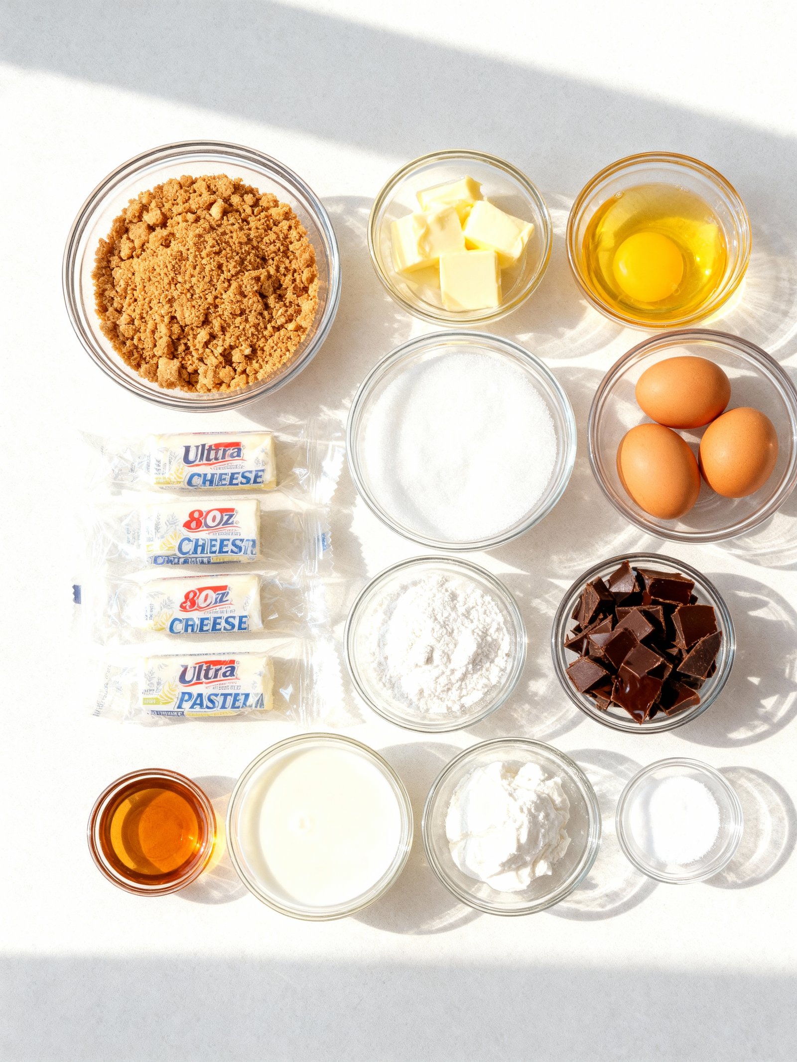 Boston Cream Pie Cheesecake ingredients