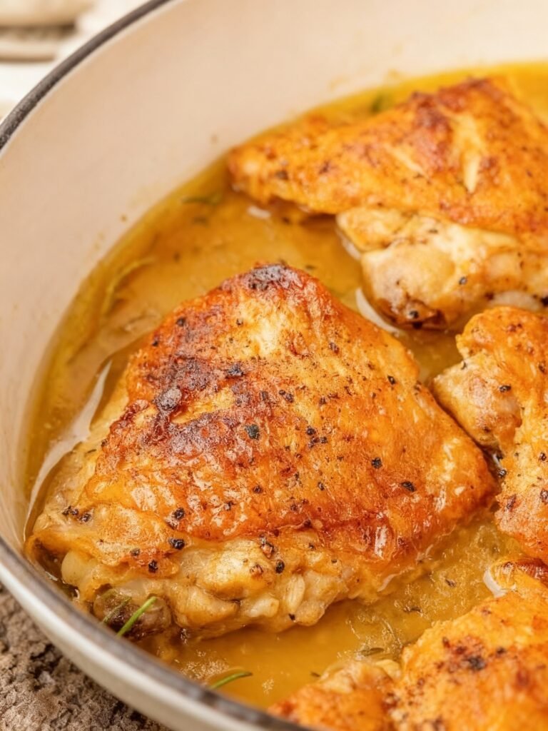 Braised Chicken with Balsamic Vinegar Recipe