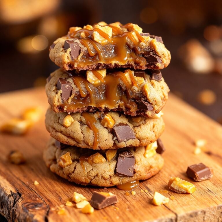 Butterfinger Caramel Crunch Cookies Recipe