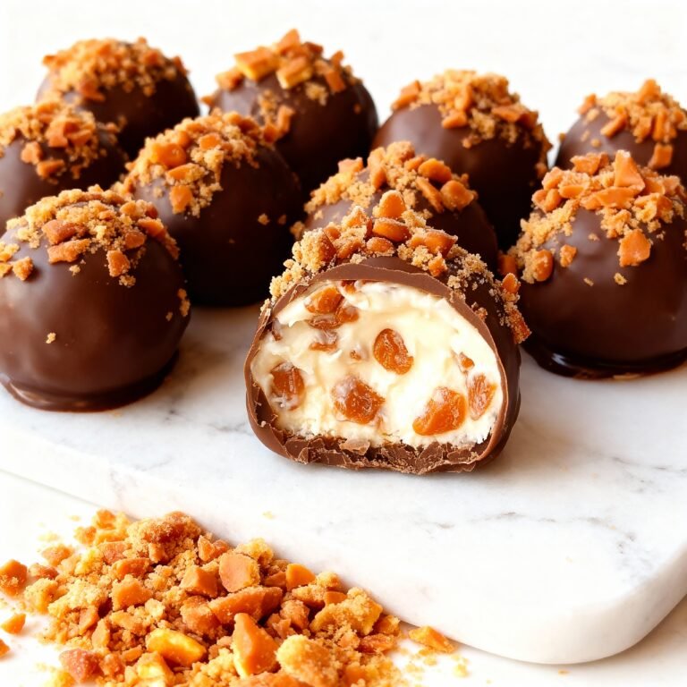 Butterfinger Chocolate Caramel Truffles Recipe