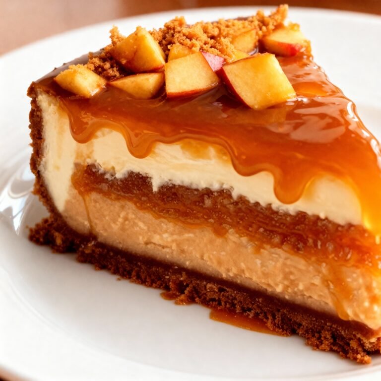 Caramel Apple Cheesecake Recipe