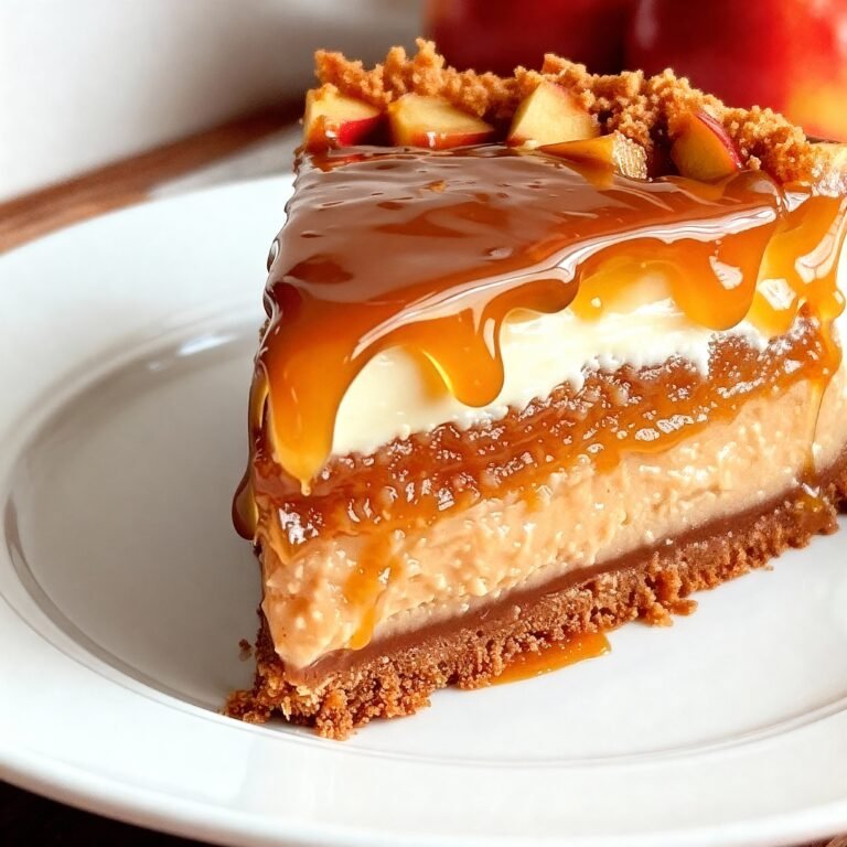 Caramel Apple Cheesecake Recipe