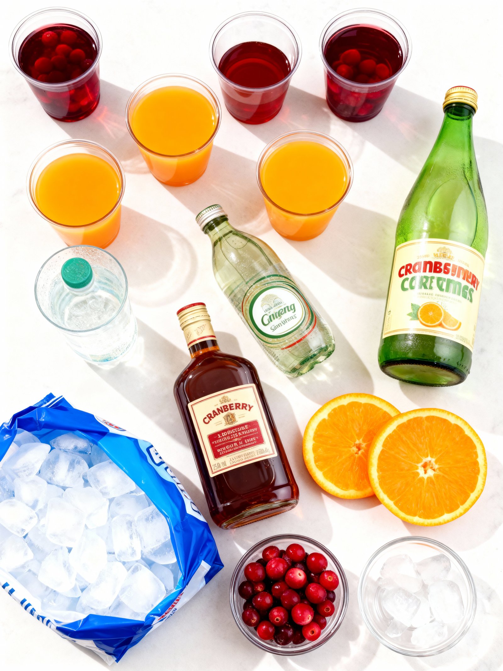 Christmas Punch ingredients