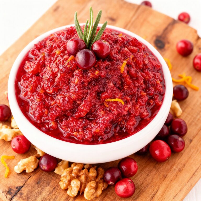 Classic Cranberry Relish Recipe