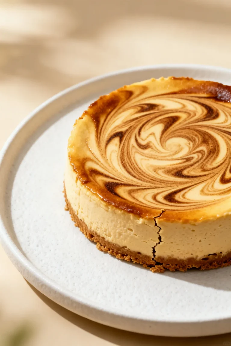 Coffee Swirl Cheesecake Recipe