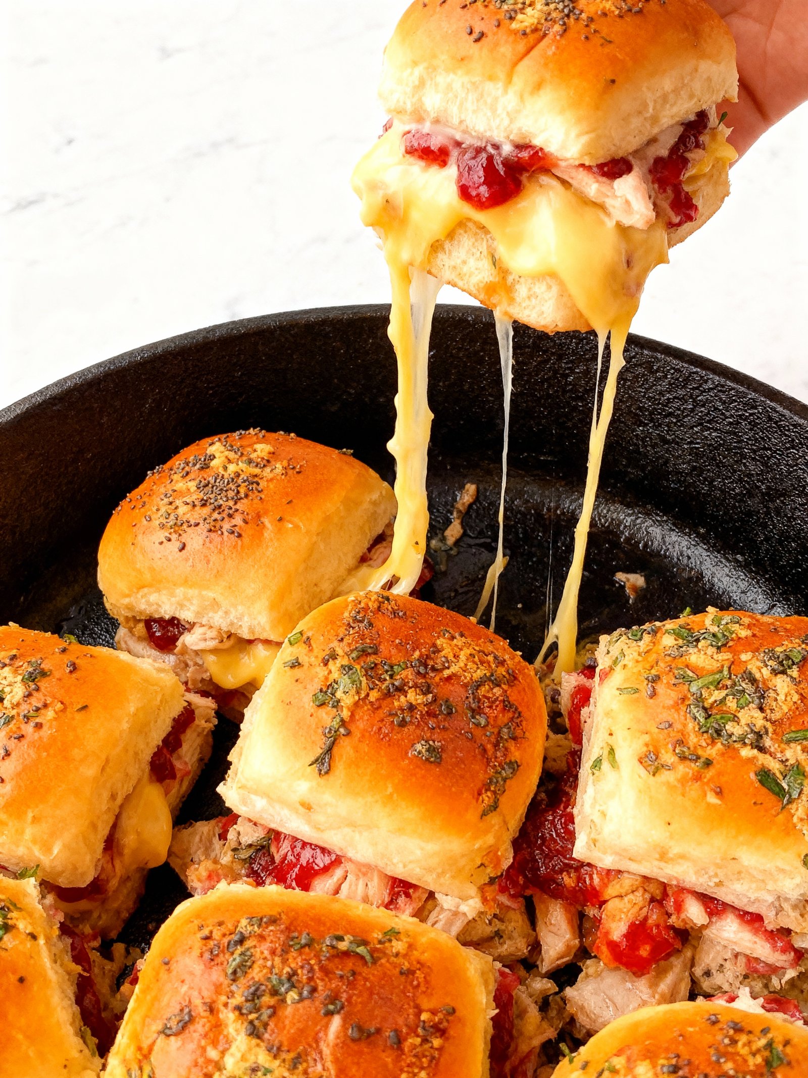 Easy Turkey Sliders finished