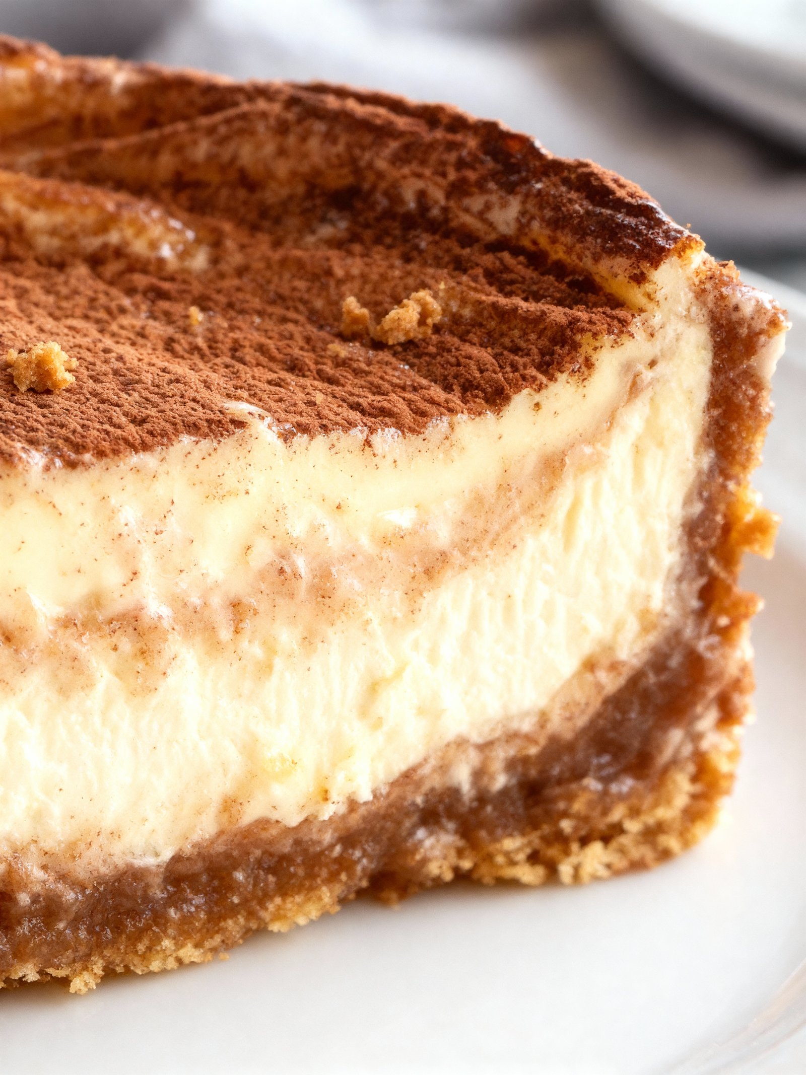 Homemade Churro Cheesecake Recipe finished