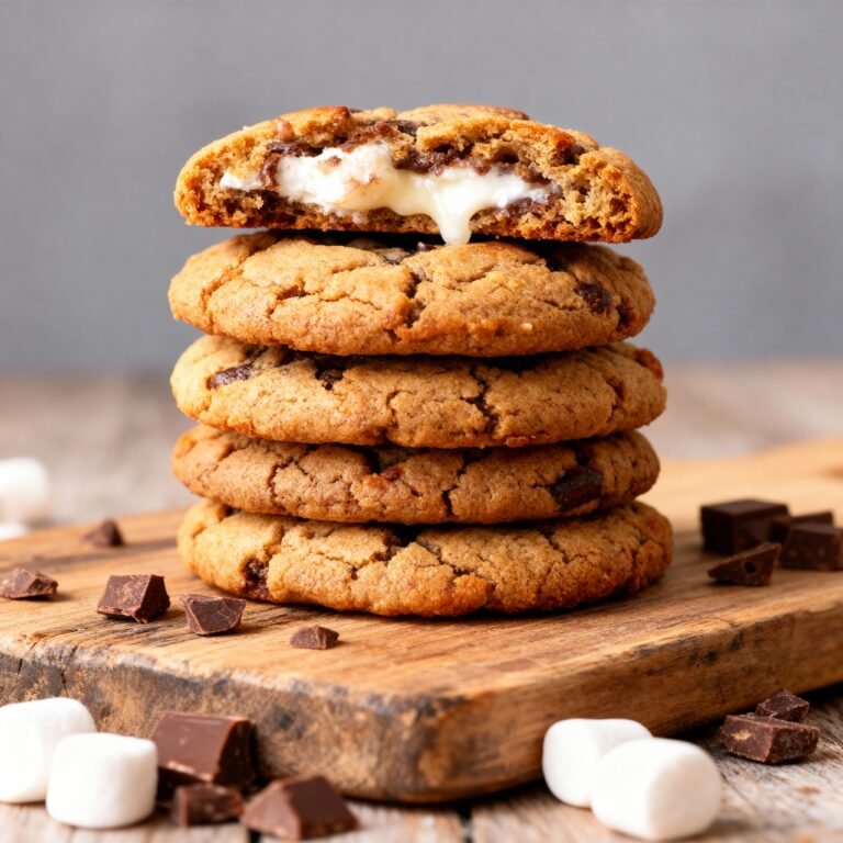 Marshmallow-Surprise Hot Cocoa Cookies Recipe