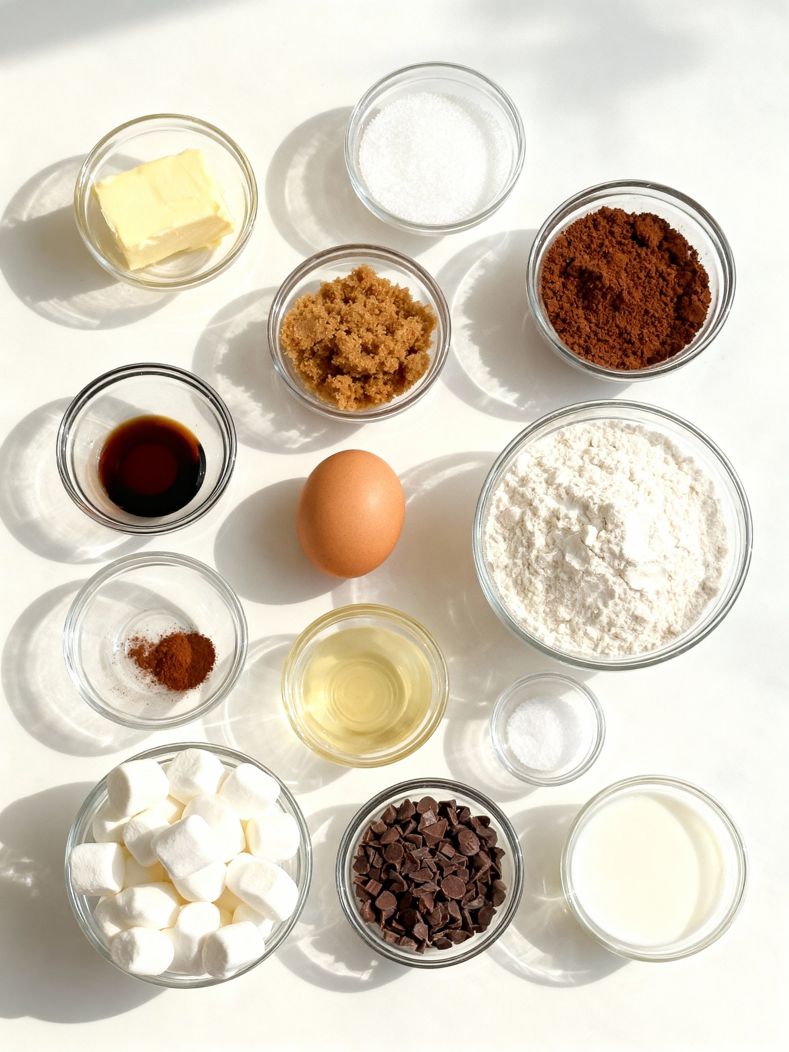 Hot Cocoa Cookies ingredients